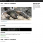 ページの画像を非同期で読み込んでくれる「Lazy Load」